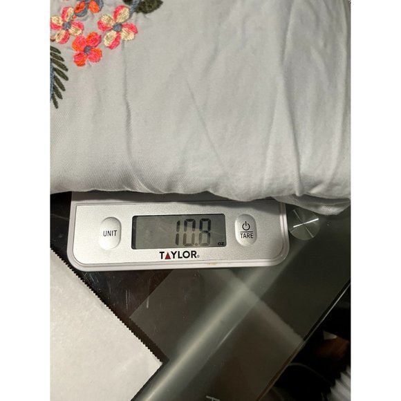 Free People blue shift dress with embroidery size Small, D1 - Picture 6 of 6